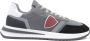 Philippe Model Stijlvolle Sneakers Anthracite Tropez Gray Heren - Thumbnail 1