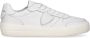 Philippe Model Witte Sneakers met Logo Patch en Contrasterende Hiel White Dames - Thumbnail 52