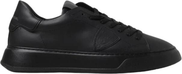 Philippe Model Stijlvolle Sneakers voor Mannen Black Heren