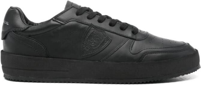 Philippe Model Stijlvolle Sneakers voor Mannen en Vrouwen Black Heren