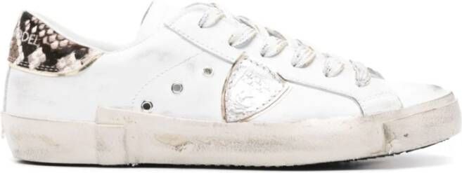 Philippe Model Stijlvolle Sneakers voor Mannen en Vrouwen White Dames