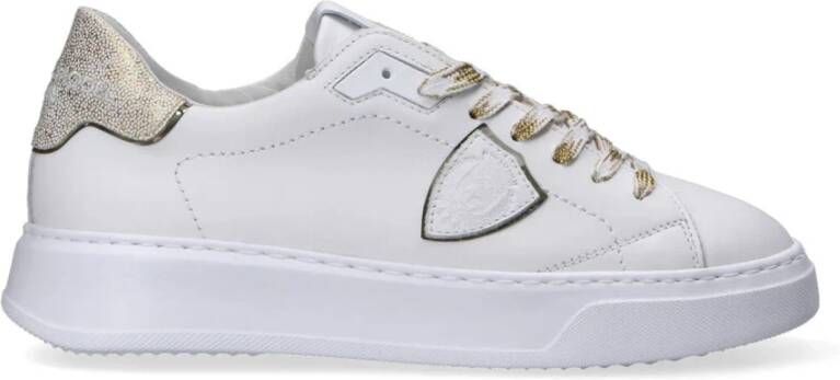 Philippe Model Stijlvolle Sneakers voor Mannen en Vrouwen White Dames