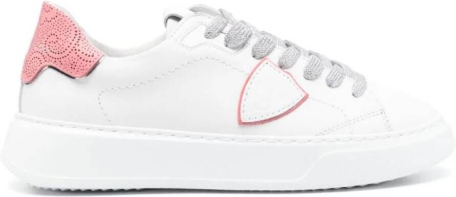 Philippe Model Stijlvolle Sneakers voor Mannen en Vrouwen White Dames