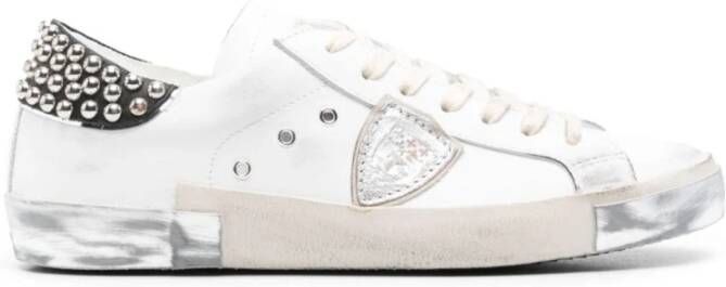 Philippe Model Stijlvolle Sneakers voor Mannen White Heren