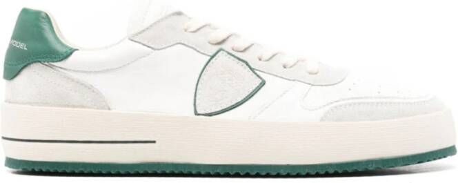 Philippe Model Stijlvolle Sneakers voor Mannen White Heren