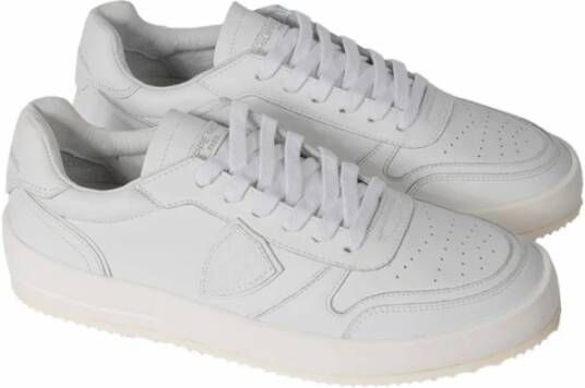 Philippe Model Stijlvolle Sneakers voor Mannen White Heren