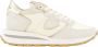 Philippe Model Stijlvolle Tropez Haute Low Sneakers Beige Dames - Thumbnail 1