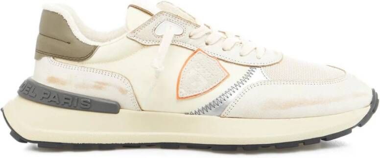 Philippe Model Stijlvolle witte sneakers voor heren White Heren