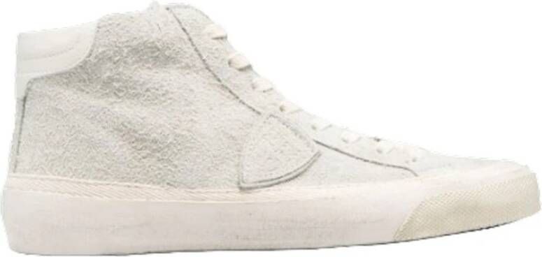 Philippe Model Mid Plaisir Sneakers Comfort en Stijl White Dames