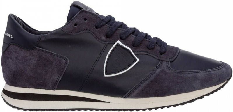 Philippe Model Trpx Veau Sneakers Stijlvol en Comfortabel Blauw Heren