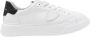 Philippe Model Temple Low Sneakers in Wit Zwart White Heren - Thumbnail 1