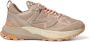 Philippe Model Trekking-geïnspireerde stoffen sneakers met Vibram zool Beige Dames - Thumbnail 1