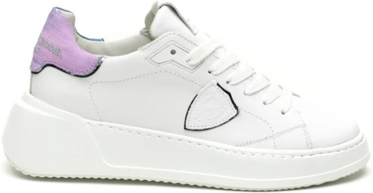 Philippe Model Tres Temple Sneakers White Dames