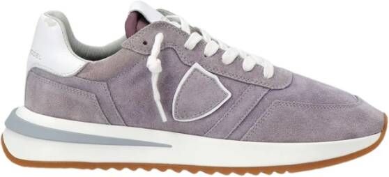 Philippe Model Tropez 2.1 Daim Lave Sneakers Grijs Dames