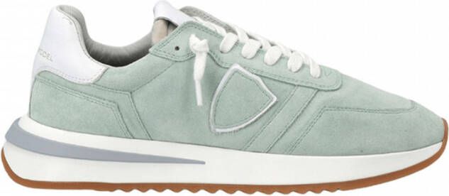 Philippe Model Tropez 2.1 Suède Lage Sneakers Green Dames