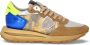 Philippe Model Tropez Haute Hardloopschoenen Vrouwen Beige Dames - Thumbnail 7