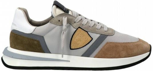 Philippe Model Tropez 2.1 Low Man Sneaker Kleur: Mondial Gris Grijs Heren