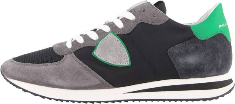 Philippe Model Trpx Low Top Sneaker Zwart Heren