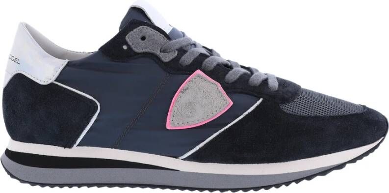 Philippe Model Upgrade je sneaker game met stijlvolle Trpx Low Woman sneakers Grijs Dames