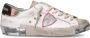 Philippe Model Urban Sporty-Chic Sneakers Wit Roze White Dames - Thumbnail 7