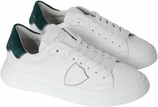 Philippe Model Velours Sneakers White Heren