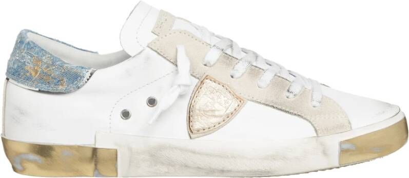 Philippe Model Vintage Street Style Sneakers Vrouwen White Dames