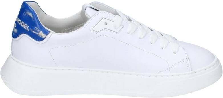 Philippe Model Vintage Leren Heren Sneakers White Heren