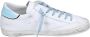 Philippe Model Vintage Leren Sneakers voor Mannen White Heren - Thumbnail 1