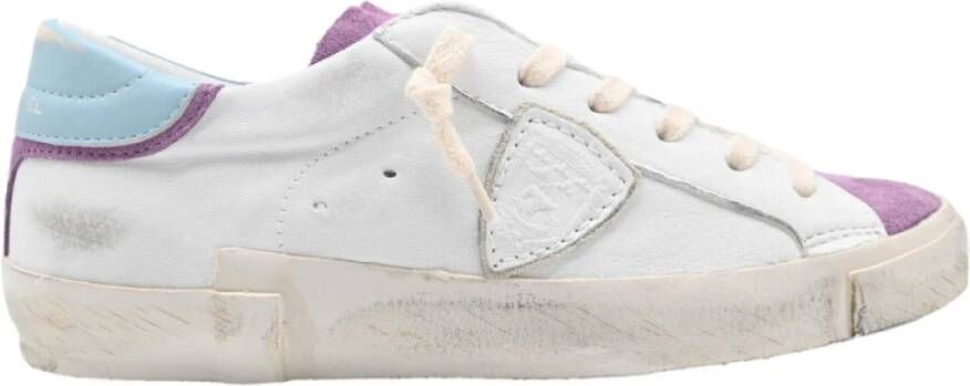 Philippe Model Vintage Mixage Lage Top Sneakers White Dames