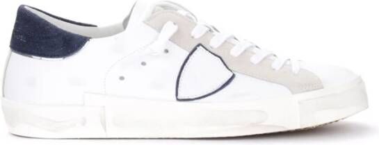 Philippe Model Vintage Street Style Sneaker Prsx White Heren