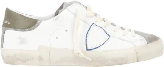 Philippe Model Vintage Street Style Sneaker Prsx White Heren