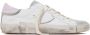 Philippe Model Wit Roze Logo Patch Sneakers White Dames - Thumbnail 7