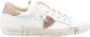 Philippe Model Witte Lage Sneakers van Leer voor Dames White Dames - Thumbnail 9