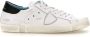 Philippe Model Witte lage top sneakers met verontrustende details White Heren - Thumbnail 5