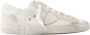 Philippe Model Witte leren sneakers met gebruikt effect White Heren - Thumbnail 22