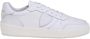 Philippe Model Witte Leren Sneakers Lage Top White Heren - Thumbnail 1