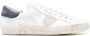 Philippe Model Witte leren sneakers met gebarsten effect White Heren - Thumbnail 1