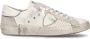 Philippe Model Witte leren sneakers met gebruikt effect White Heren - Thumbnail 18