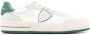 Philippe Model Witte Leren Sneakers Ronde Neus Logo Detail White Heren - Thumbnail 25