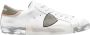 Philippe Model Witte Sneakers met Krokodillenprint White Heren - Thumbnail 1