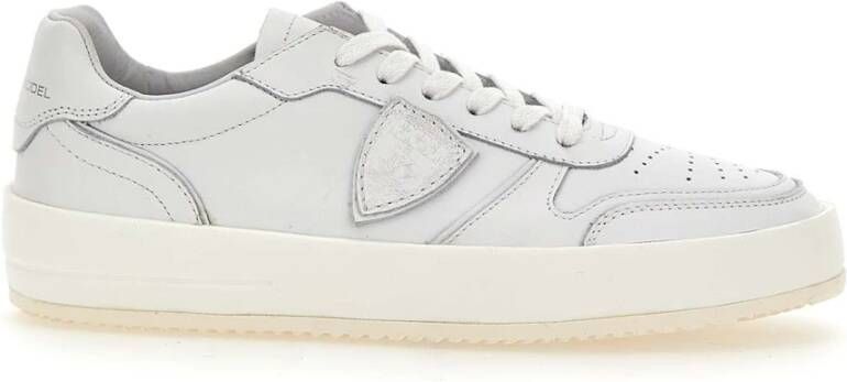 Philippe Model Witte Sneakers Parijse Stijl White Dames