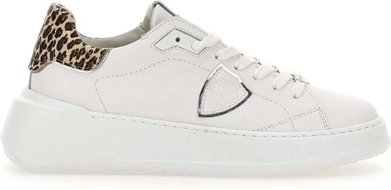 Philippe Model Witte Sneakers Parijse Stijl White Dames