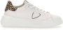 Philippe Model Dierenprint Lage Top Sneakers White Dames - Thumbnail 7