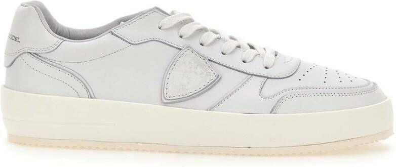 Philippe Model Witte Sneakers Parijse Stijl White Heren