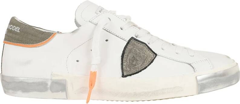 Philippe Model Witte Sneakers voor Mannen Aw24 White Heren