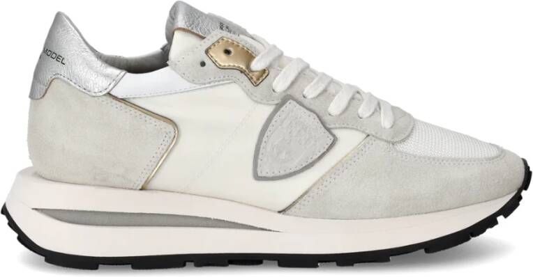 Philippe Model Witte Sneakers voor Mannen en Vrouwen White Dames