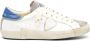 Philippe Model Witte Vetersneakers met Distressed Finish White Heren - Thumbnail 1