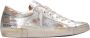 Philippe Model Metallic Finish Sneakers met Distressed Details Gray Dames - Thumbnail 2