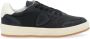 Philippe Model Zwarte Leren Sneaker Nice Suède Details Black Heren - Thumbnail 1