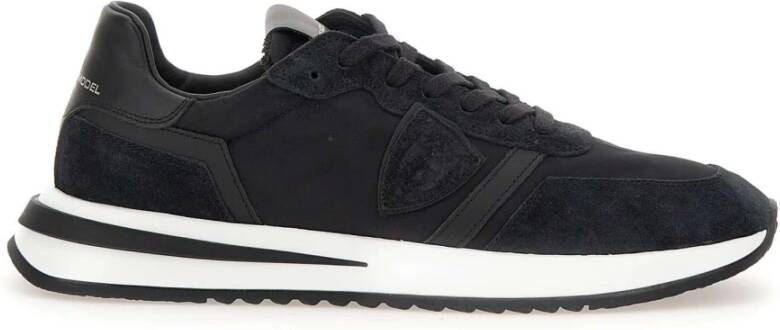 Philippe Model Stijlvolle Sneakers voor de Moderne Man Black Heren